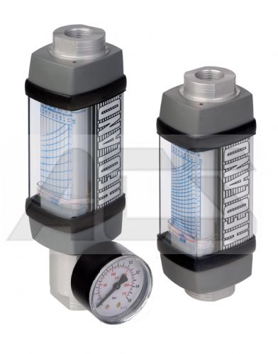 Hedland Flow Meter With Aluminium Case & Integrated Pressure Gauge