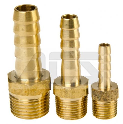 Hose Tail - Brass BSPT 1/8