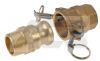 Brass Cam & Groove Couplings 1/2 - 6