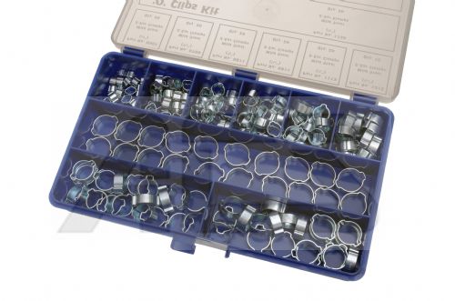 Mild Steel & S. Steel Jubilee O Clip Kit 5 - 20mm