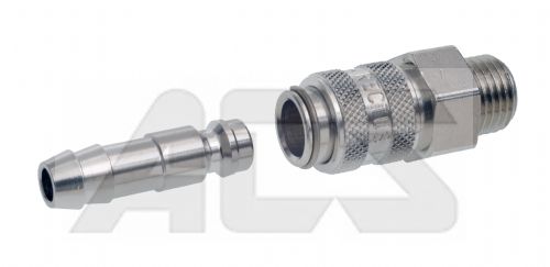 Rectus Series 21 Couplings Nickel Plated Brass