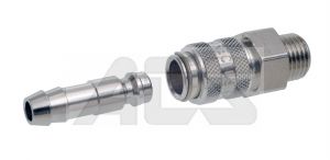 Rectus Series 21 Couplings Nickel Plated Brass