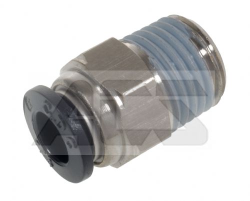 Male Stud Connector BSPT 1/8