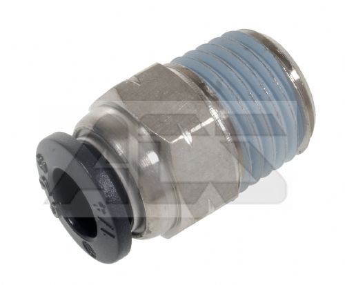 Male Stud Connector NPT 1/4