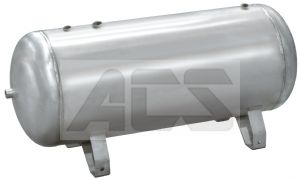 Horizontal air receiver Stainless steel 5-1000L