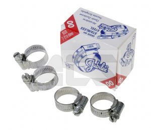 Stainless Steel 304 Jubilee Clips 9.5 - 318mm