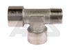 Nickel Plated Brass Offset Male BSP Tee 