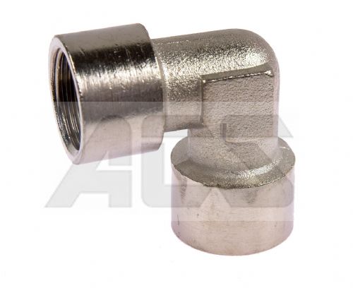 Nickel Plated Brass Female/Female BSP Equal Elbow