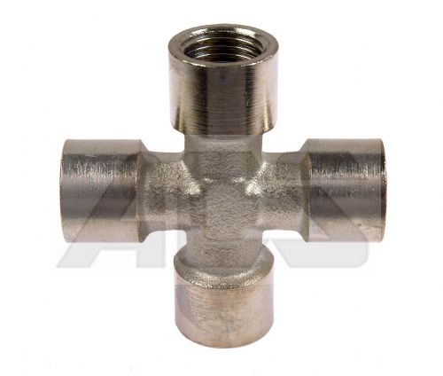 Nickel Plated Brass Female BSP Equal Cross 