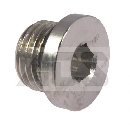 Nickel Plated Brass Internal Hex BSP Blanking Plug