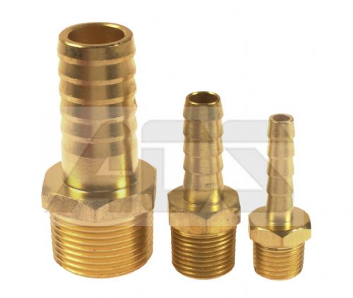 Hose Tail - Brass BSPT 1/8