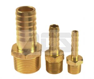 Hose Tail - Brass BSPT 1/8