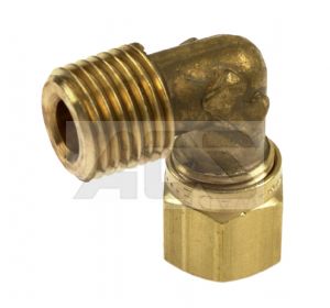 Compression fitting - Elbow Male Taper BSPT       