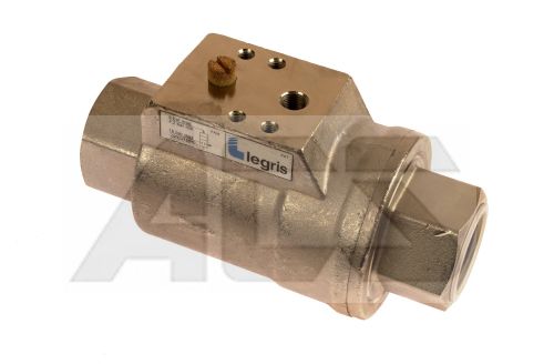 Direct mounted axial valve - 2 port