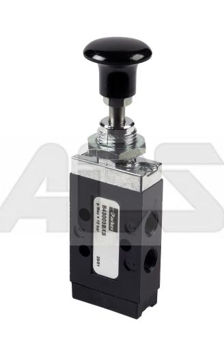 Push button valves 1/8