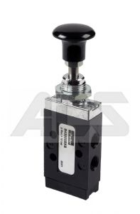 Push button valves 1/8